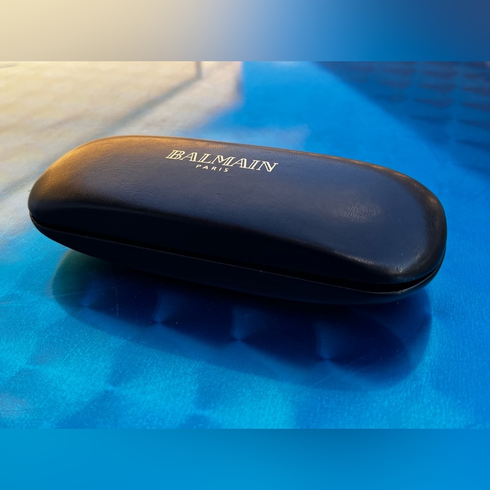 BALMAIN PARIS SUNGLASSES/EYEGLASSES CASE